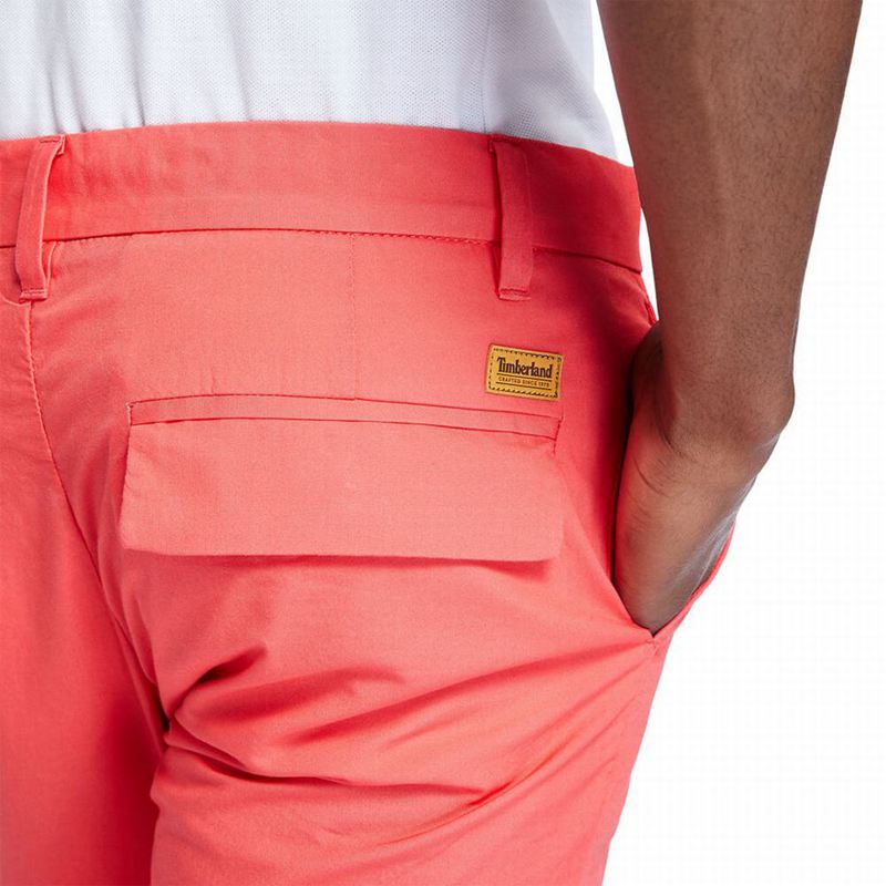 Timberland Sargent Lake Stretch Chino Hlače Koraljne | 84873360