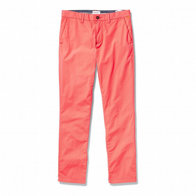 Timberland Sargent Lake Stretch Chino Hlače Koraljne | 84873360