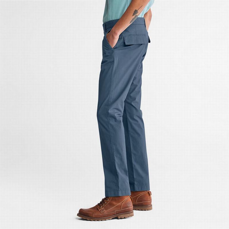 Timberland Sargent Lake Stretch Chino Hlače Plave | 92088157