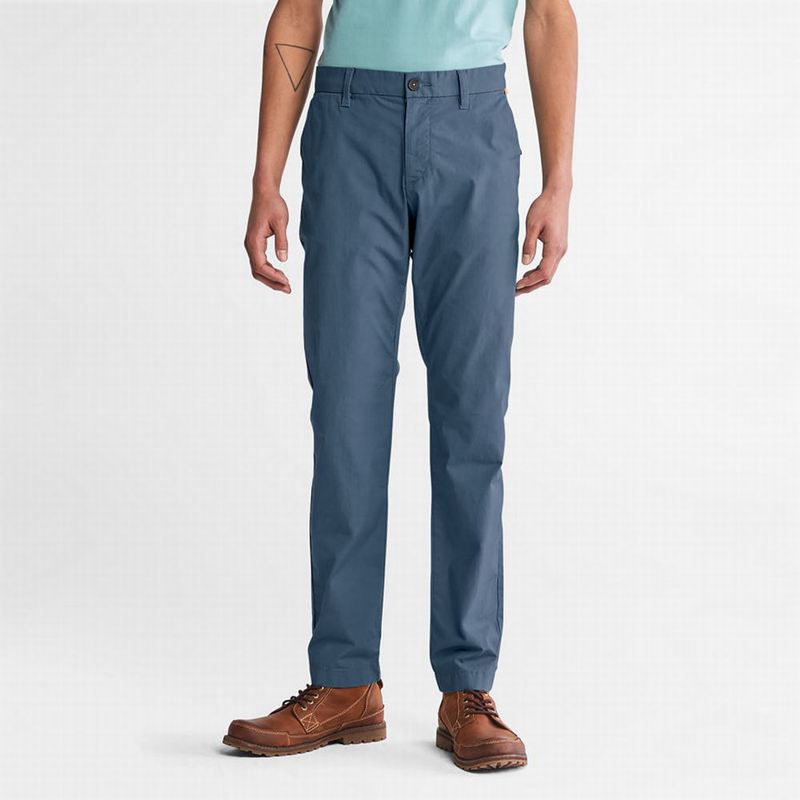 Timberland Sargent Lake Stretch Chino Hlače Plave | 92088157