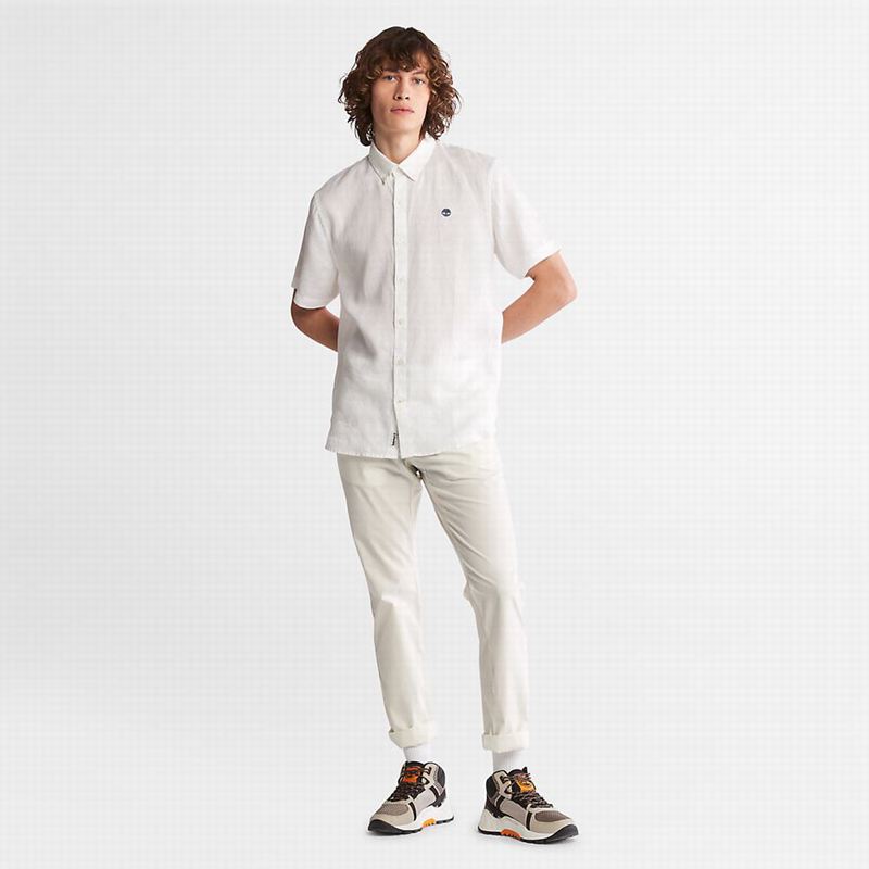 Timberland Sargent Lake Super-Lightweight Chino Hlače Bijele | 58341753