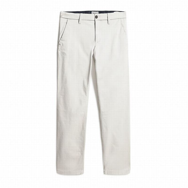 Timberland Sargent Lake Twill Chino Hlače Bijele | 26261259