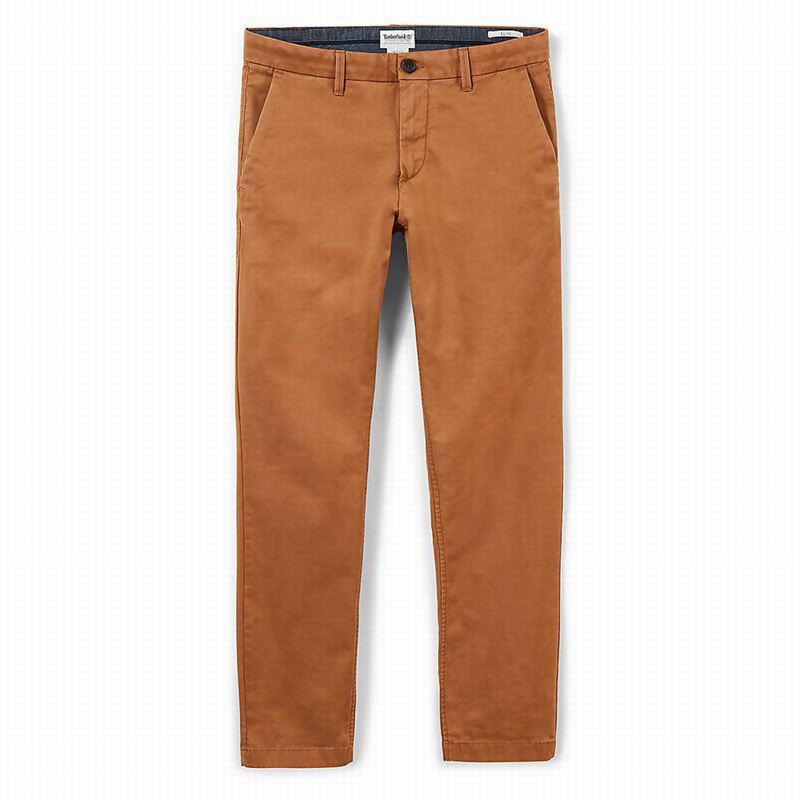 Timberland Sargent Lake Twill Chino Hlače Smeđe | 30993927