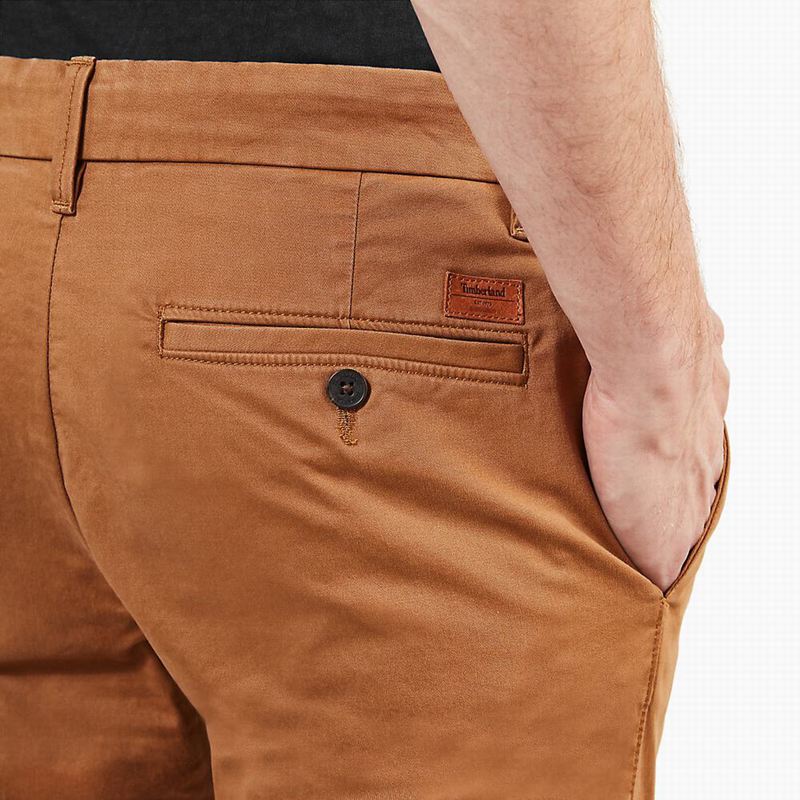 Timberland Sargent Lake Twill Chino Hlače Smeđe | 30993927