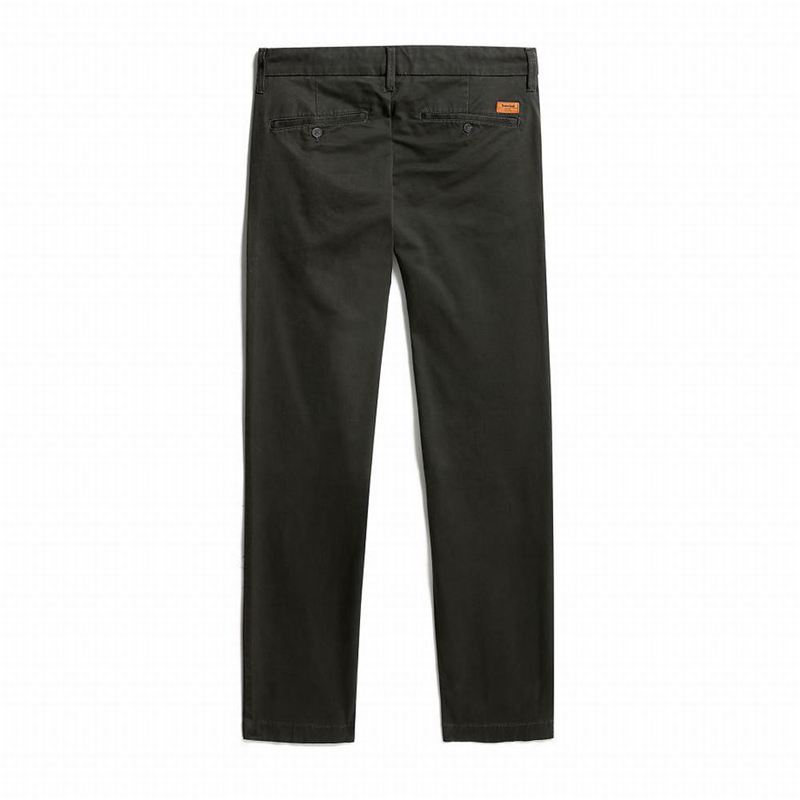 Timberland Sargent Lake Twill Chino Hlače Crne | 39115670