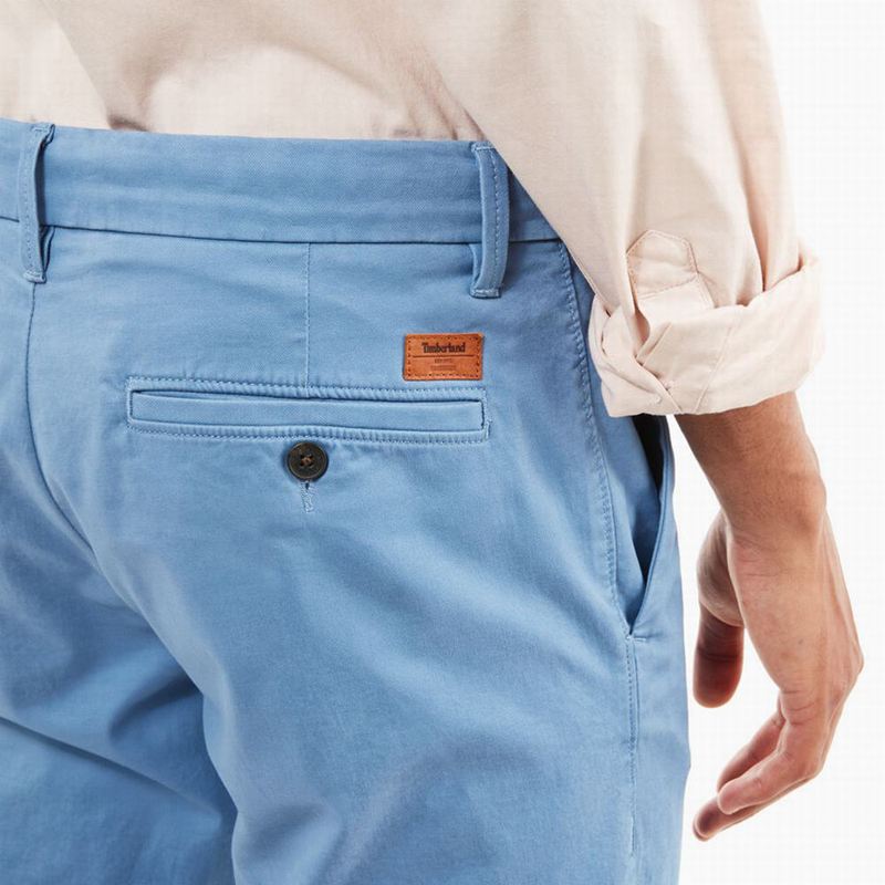 Timberland Sargent Lake Twill Chino Hlače Plave | 48165625