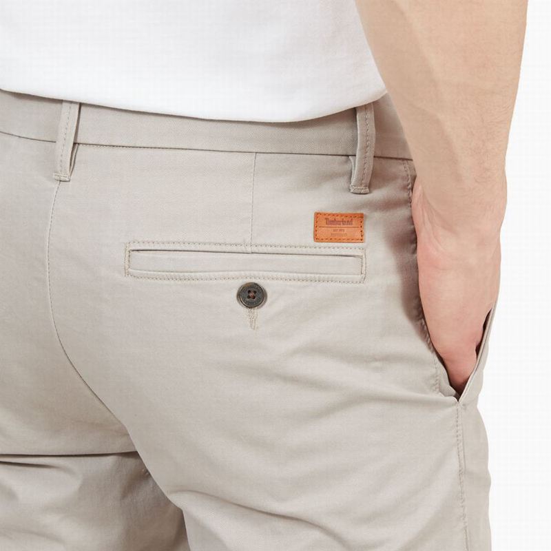 Timberland Sargent Lake Twill Chino Hlače Sive | 49204080