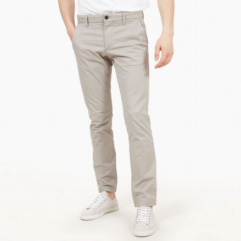 Timberland Sargent Lake Twill Chino Hlače Sive | 49204080