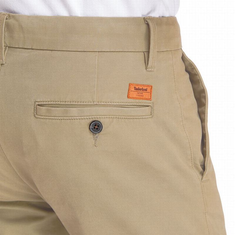 Timberland Sargent Lake Twill Chino Hlače Bež | 84282816