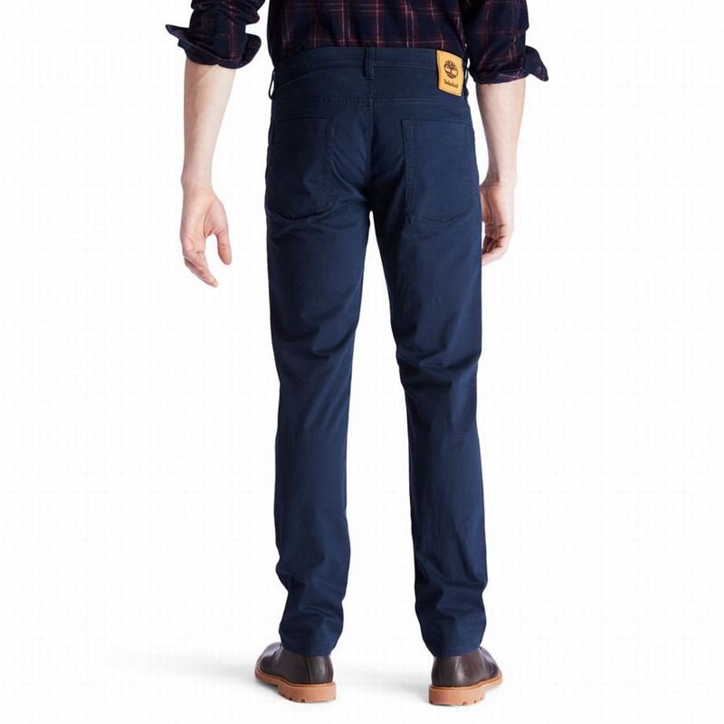 Timberland Sargent Lake Twill Hlače Tamnoplave | 40470167