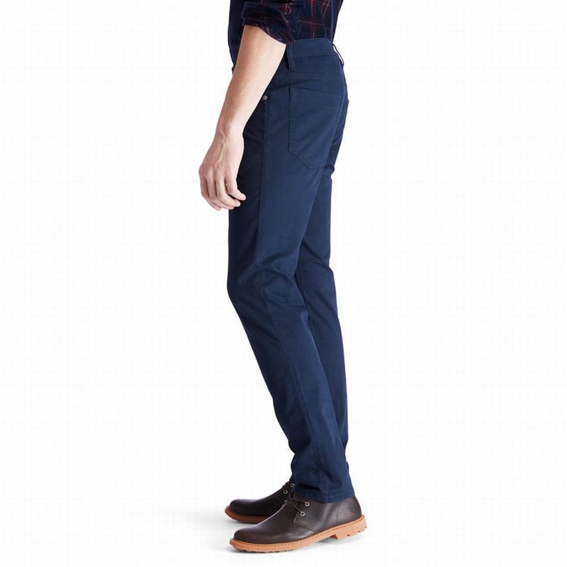 Timberland Sargent Lake Twill Hlače Tamnoplave | 40470167