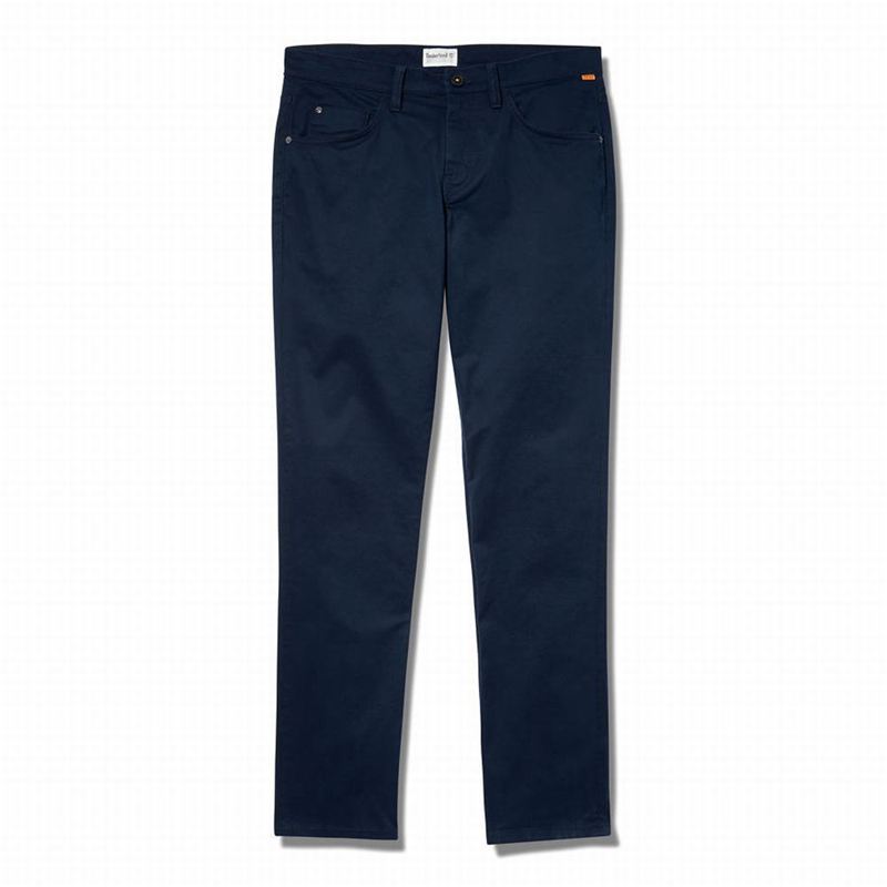 Timberland Sargent Lake Twill Hlače Tamnoplave | 40470167
