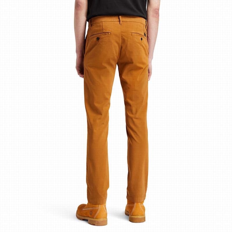 Timberland Sargent Lake Ultrastretch Chino Hlače Žute | 41922350