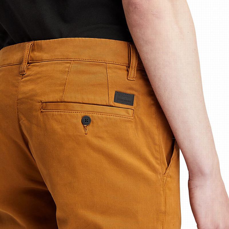 Timberland Sargent Lake Ultrastretch Chino Hlače Žute | 41922350