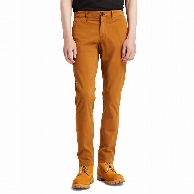 Timberland Sargent Lake Ultrastretch Chino Hlače Žute | 41922350
