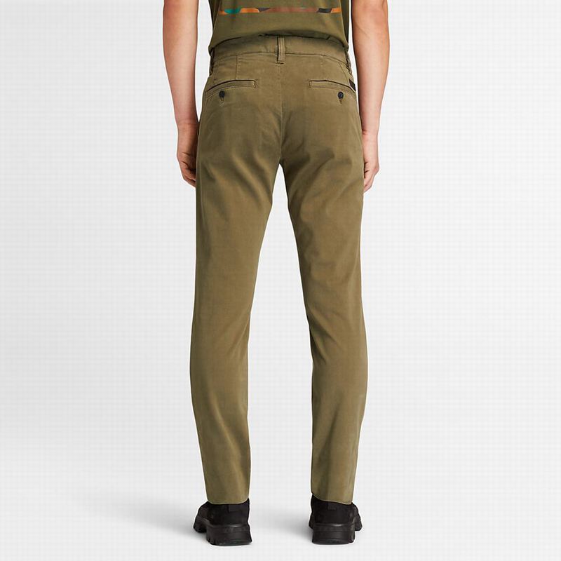 Timberland Sargent Lake Ultrastretch Chino Hlače Maslinasto Zelene | 88953085
