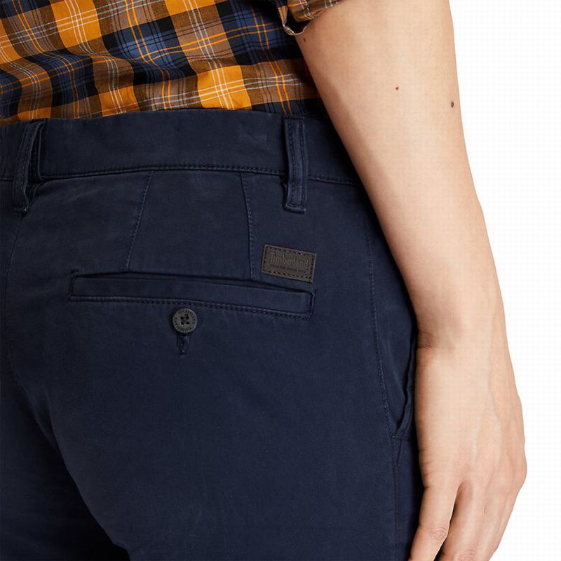 Timberland Sargent Lake Ultrastretch Chino Hlače Tamnoplave | 92848189