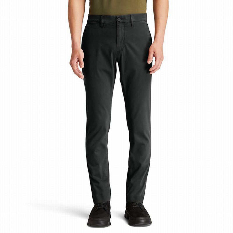 Timberland Sargent Lake Ultrastretch Chino Hlače Crne | 95771255