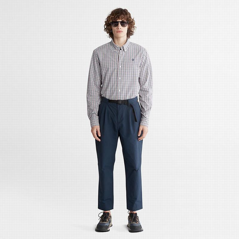 Timberland Seersucker Gingham Košulje Sive | 14605462