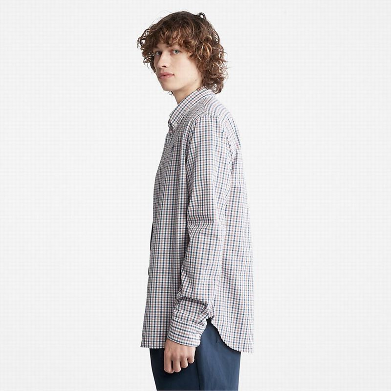Timberland Seersucker Gingham Košulje Sive | 14605462