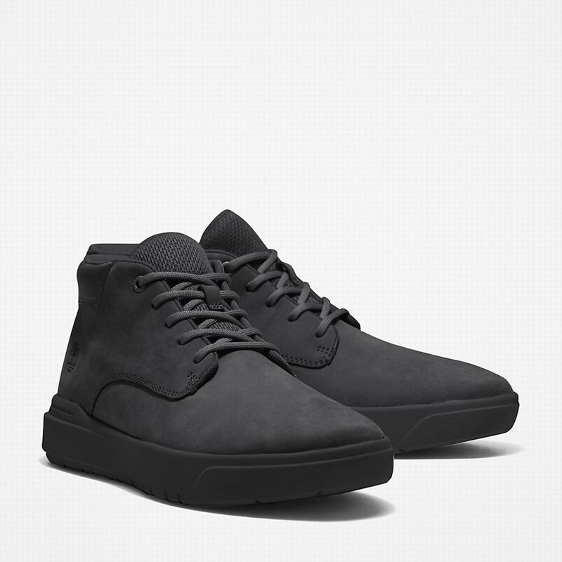 Timberland Seneca Bay Chukka Čizme Crne | 86417967