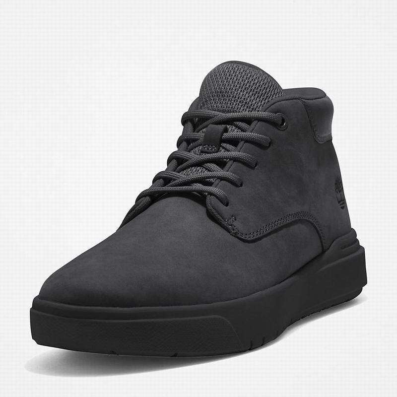 Timberland Seneca Bay Chukka Čizme Crne | 86417967