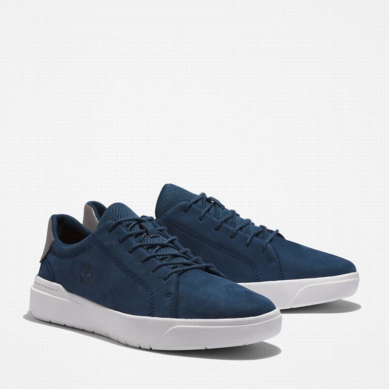 Timberland Seneca Bay Koža Tenisice Plave | 93357722