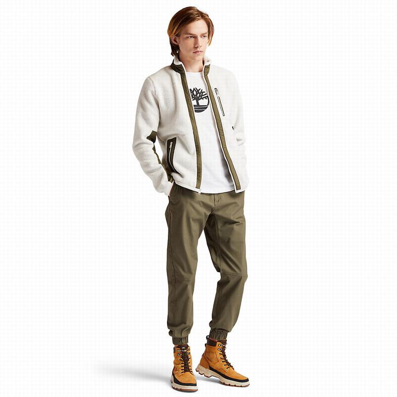 Timberland Sherpa Flis Jakne Bijele | 1936012