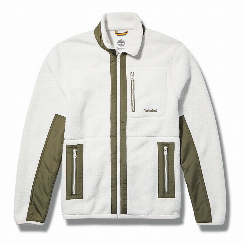 Timberland Sherpa Flis Jakne Bijele | 1936012