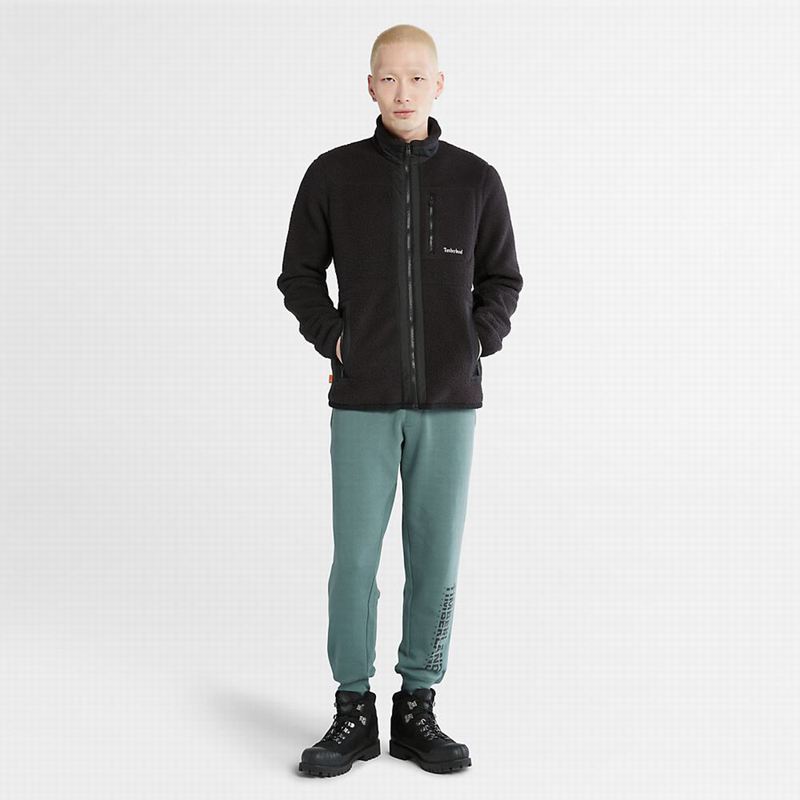 Timberland Sherpa Flis Jakne Crne | 51770574