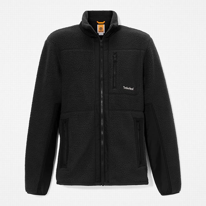 Timberland Sherpa Flis Jakne Crne | 51770574