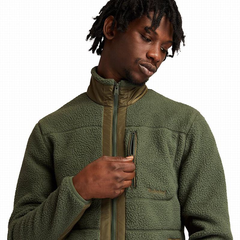 Timberland Sherpa Flis Jakne Maslinasto Zelene | 31500963