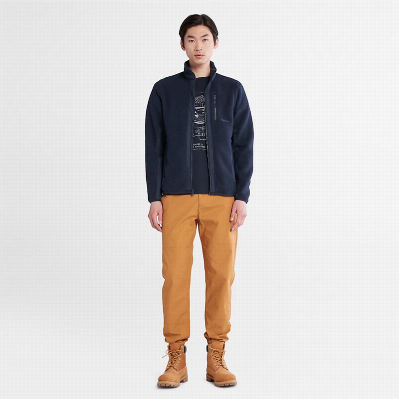 Timberland Sherpa Flis Jakne Tamnoplave | 48418925