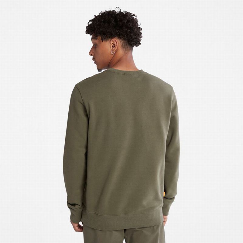 Timberland Side-logo Dukserice Maslinasto Zelene | 20123793