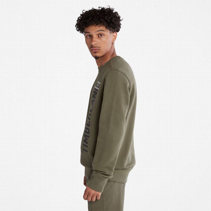 Timberland Side-logo Dukserice Maslinasto Zelene | 20123793