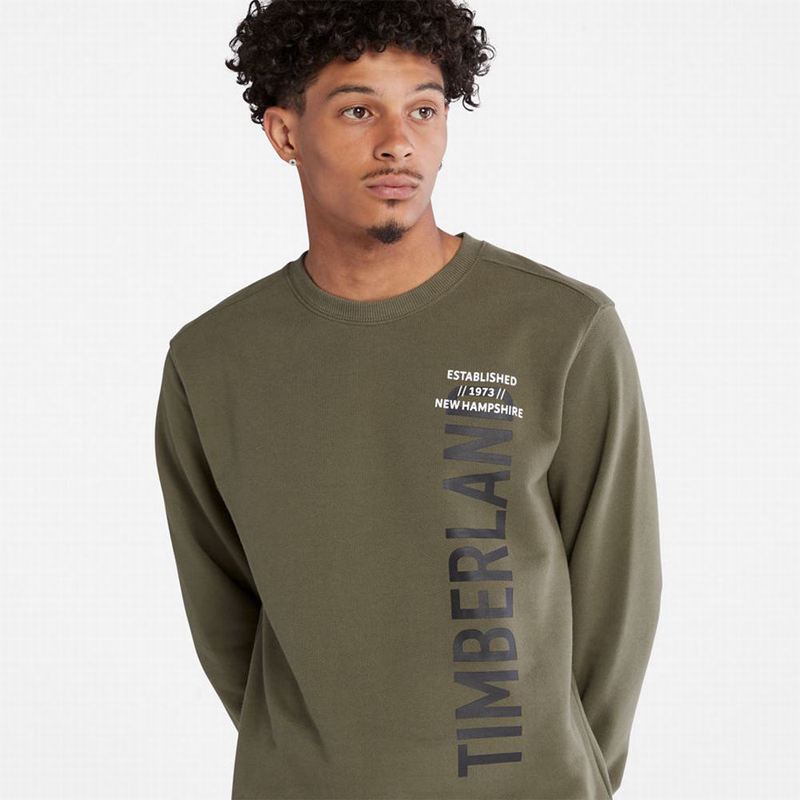 Timberland Side-logo Dukserice Maslinasto Zelene | 20123793