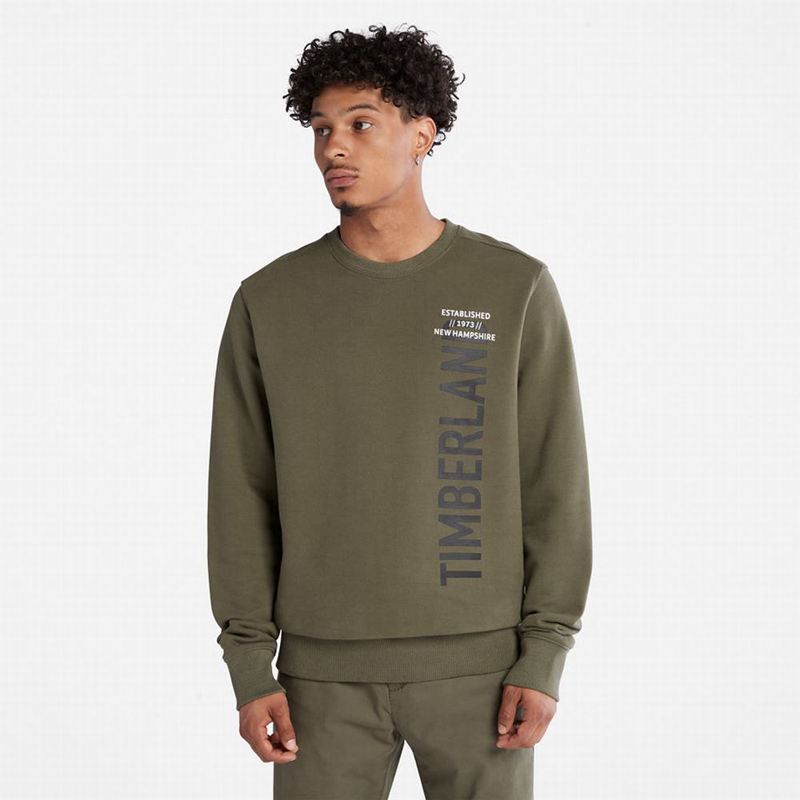 Timberland Side-logo Dukserice Maslinasto Zelene | 20123793