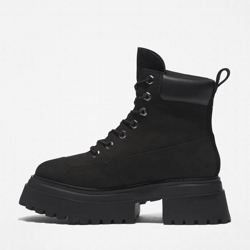 Timberland Sky 6-Inch Lace-up Čizme Crne | 24018092
