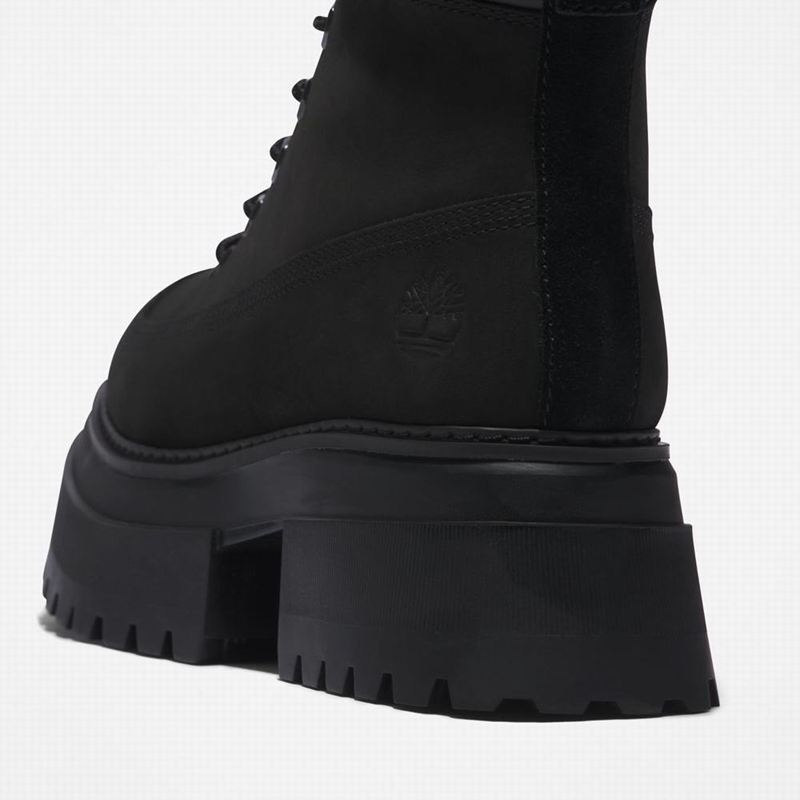 Timberland Sky 6-Inch Lace-up Čizme Crne | 24018092