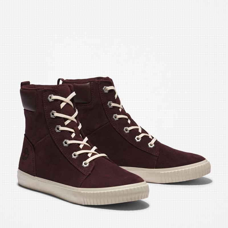 Timberland Skyla Bay 6-Inch Čizme Bordo | 78628606