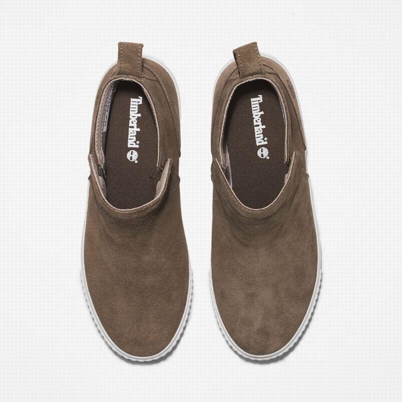 Timberland Skyla Bay Chelsea Čizme Maslinasto Zelene | 20799338