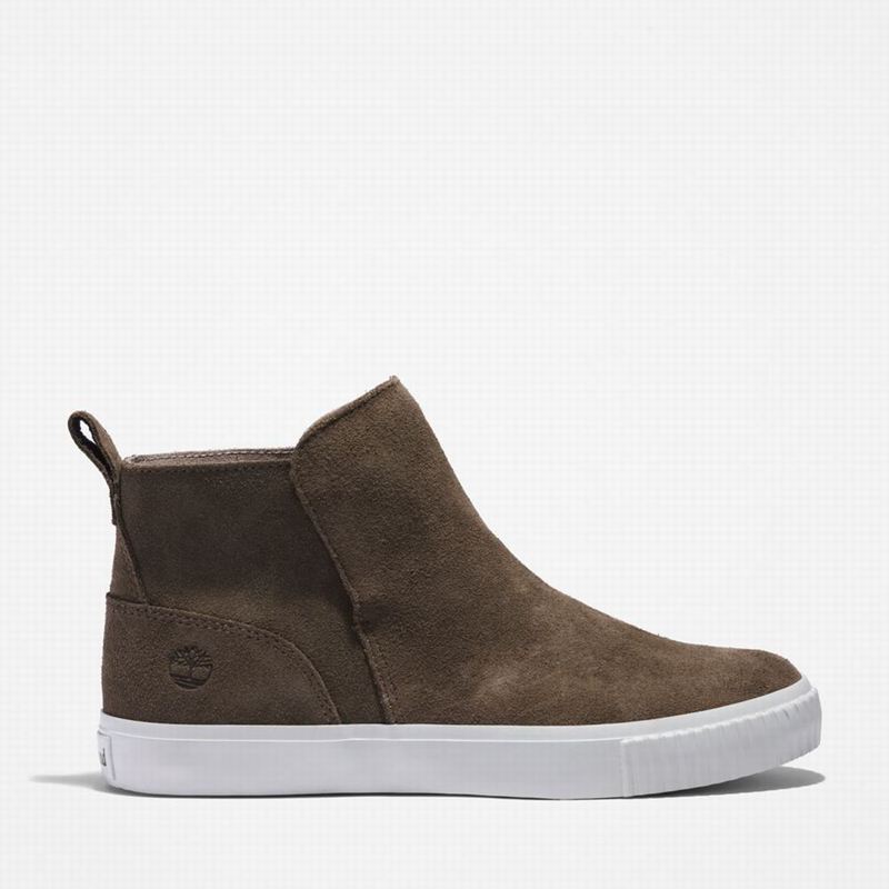 Timberland Skyla Bay Chelsea Čizme Maslinasto Zelene | 20799338