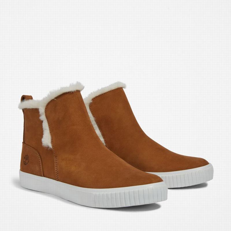 Timberland Skyla Bay Pull-On Zimske Čizme Smeđe | 10474834