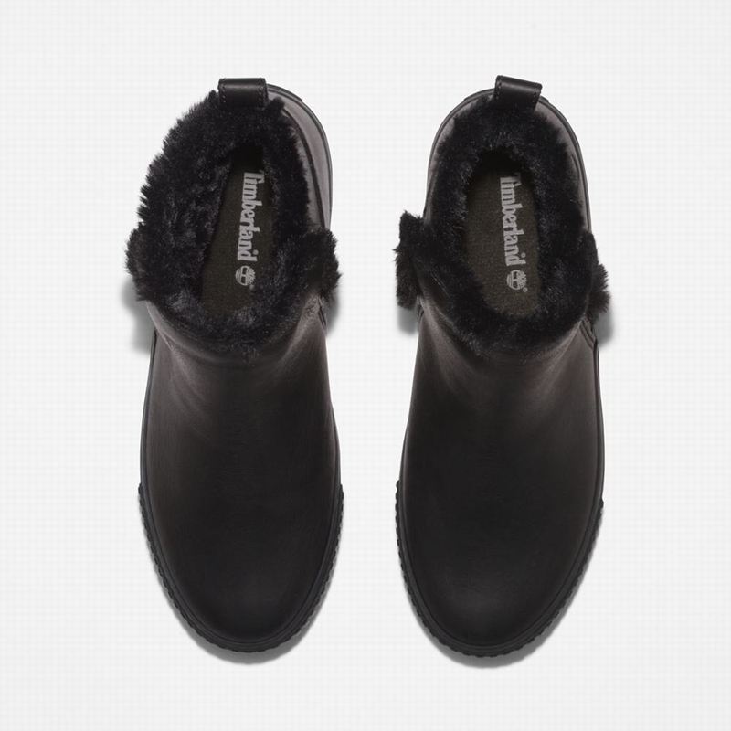 Timberland Skyla Bay Pull-On Zimske Čizme Crne | 42710177