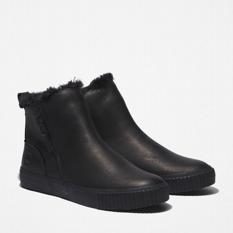 Timberland Skyla Bay Pull-On Zimske Čizme Crne | 42710177