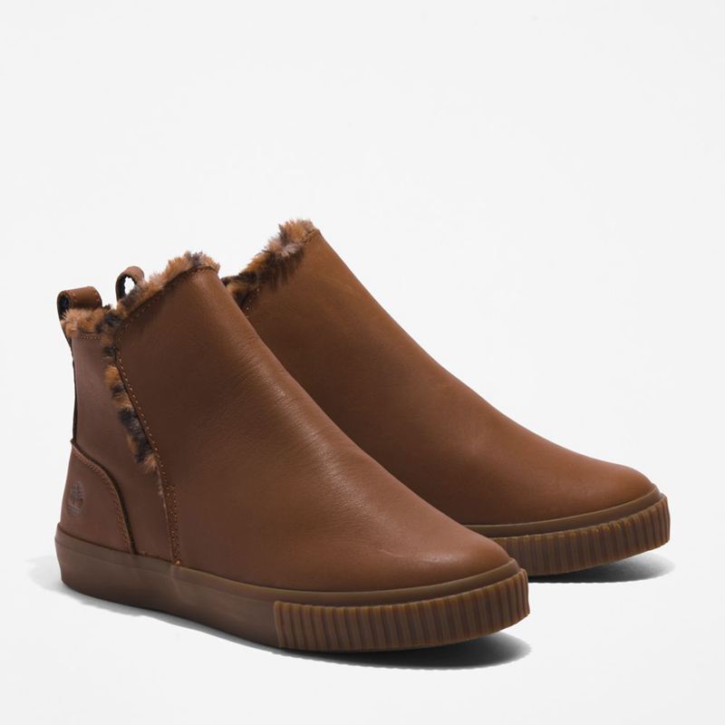 Timberland Skyla Bay Pull-On Zimske Čizme Smeđe | 52340902
