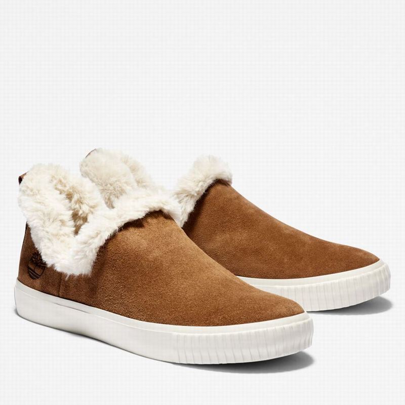 Timberland Skyla Bay Warm Lined Slip-On Winter Shoes Smeđe | 33505229
