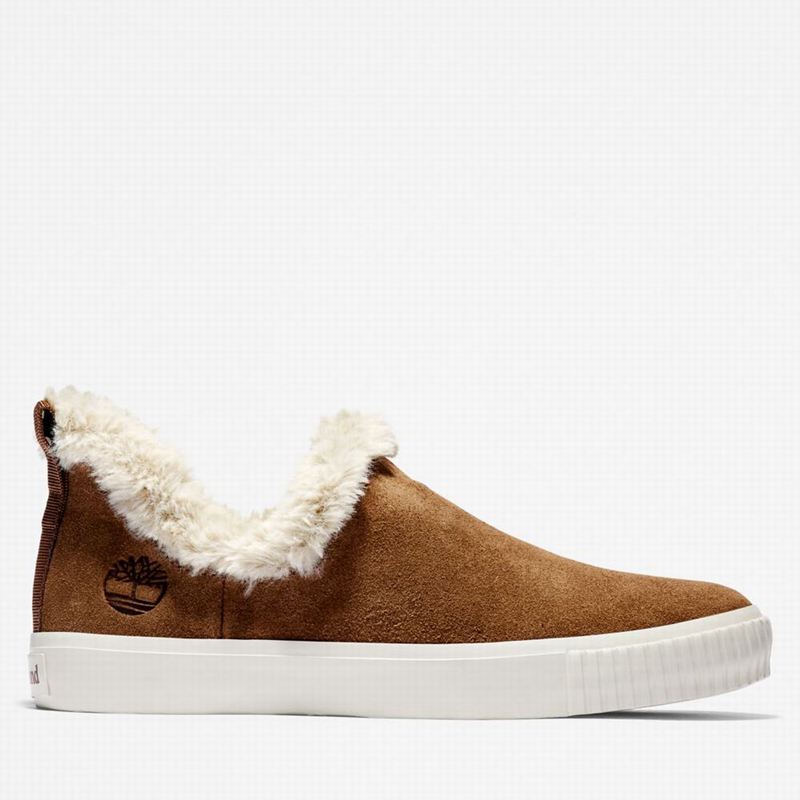 Timberland Skyla Bay Warm Lined Slip-On Winter Shoes Smeđe | 33505229