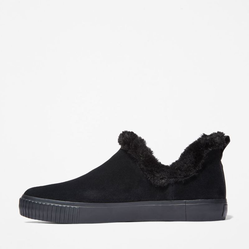 Timberland Skyla Bay Warm-Lined Slip-Ons Winter Shoes Crne | 17097790