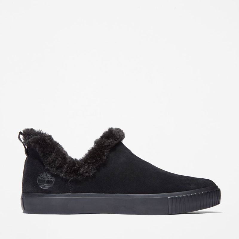 Timberland Skyla Bay Warm-Lined Slip-Ons Winter Shoes Crne | 17097790